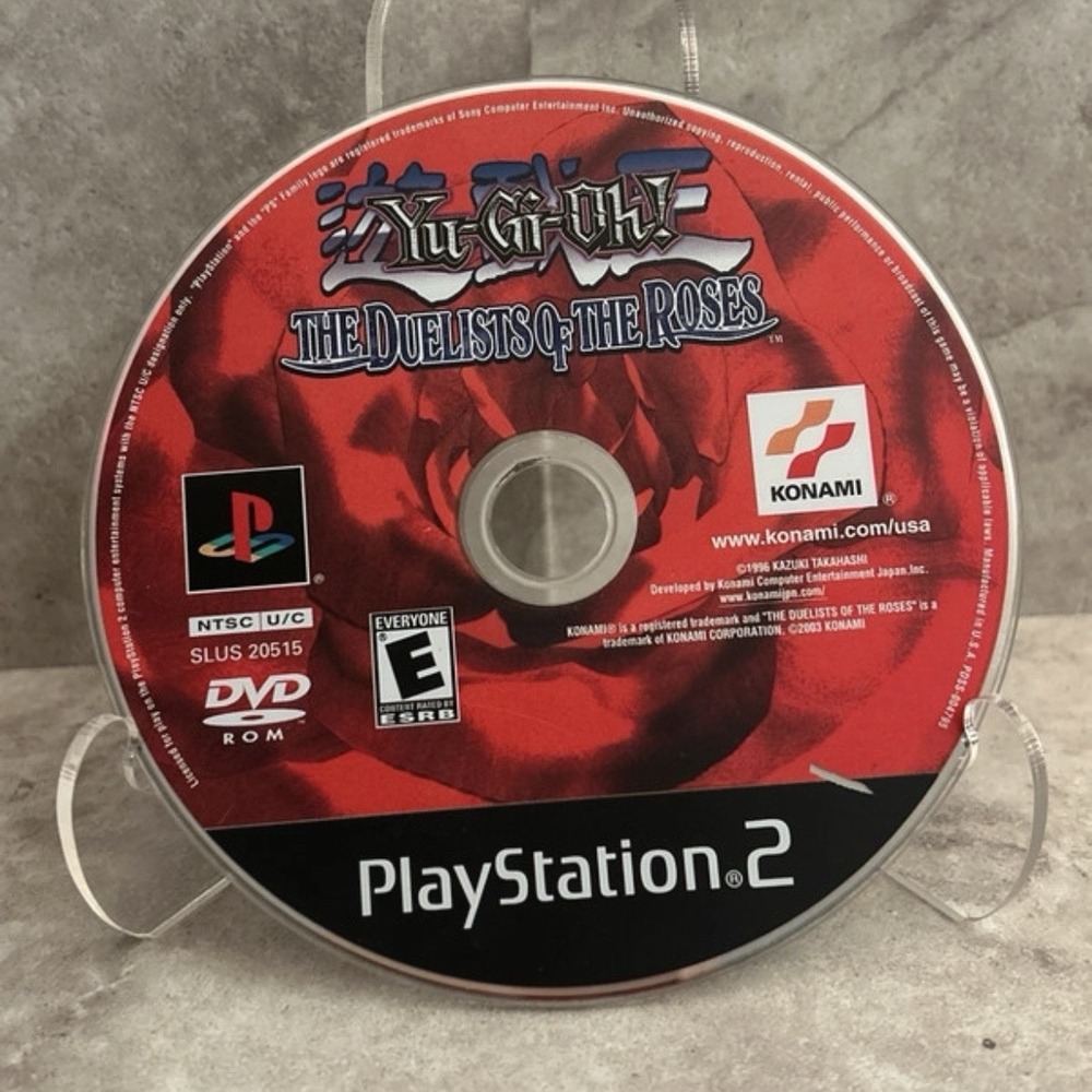 Yu-Gi-Oh - Duelists Of The Roses - Sony Ps2 - Playstation 2 - Disc Only